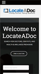 Mobile Screenshot of locateadoc.com